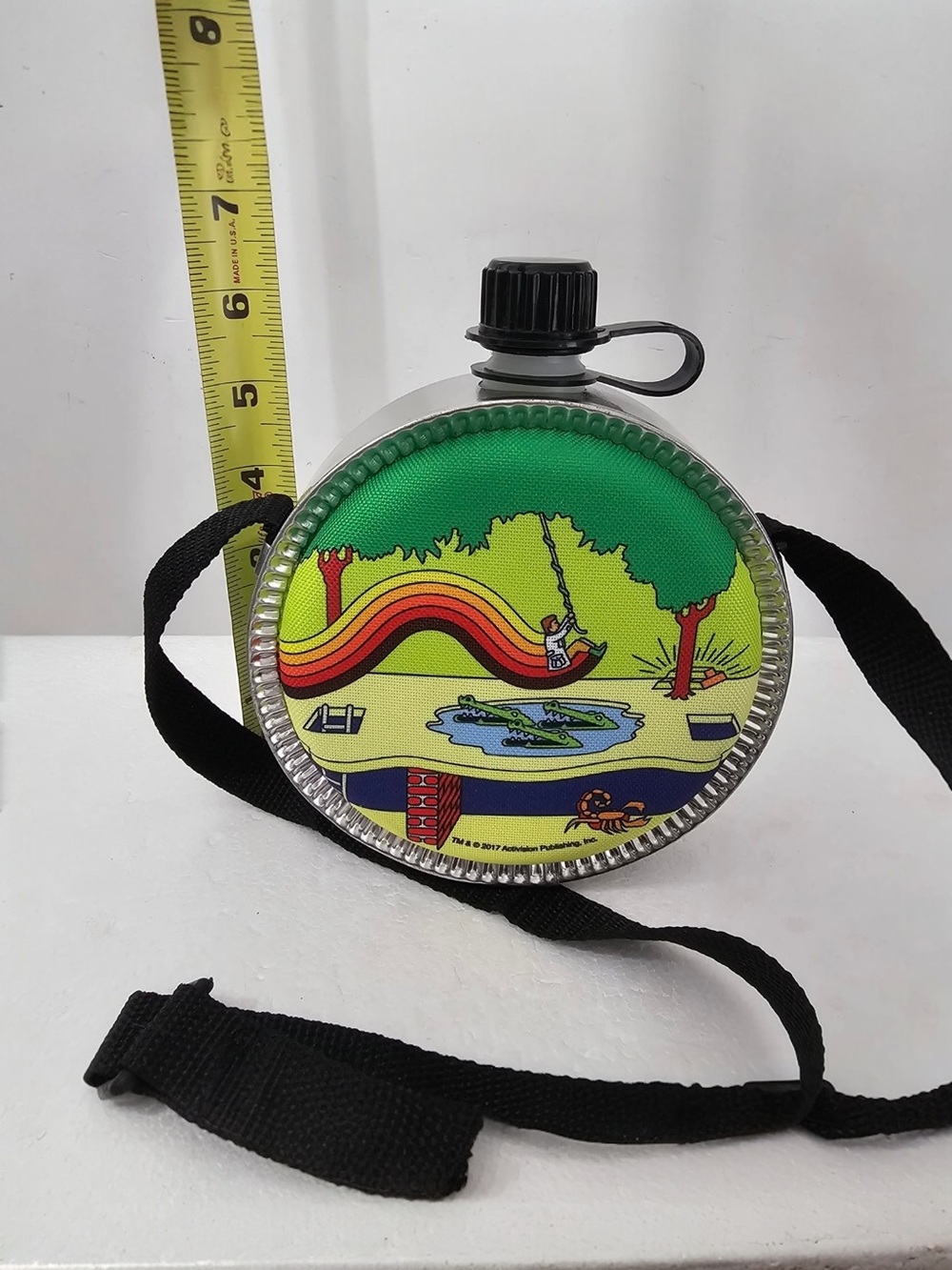 Lootcrate Exclusive 2017 Pitfall Canteen Flask NWOT Retro